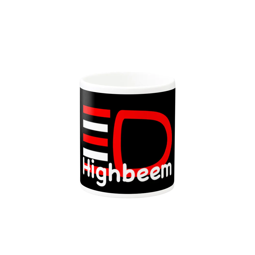 beedotのHighbeem goods マグカップの取っ手の反対面