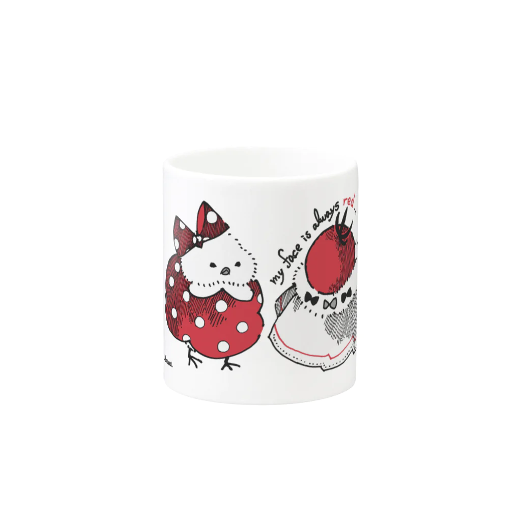 ラ・ロアンスのピヨズ Mug :other side of the handle