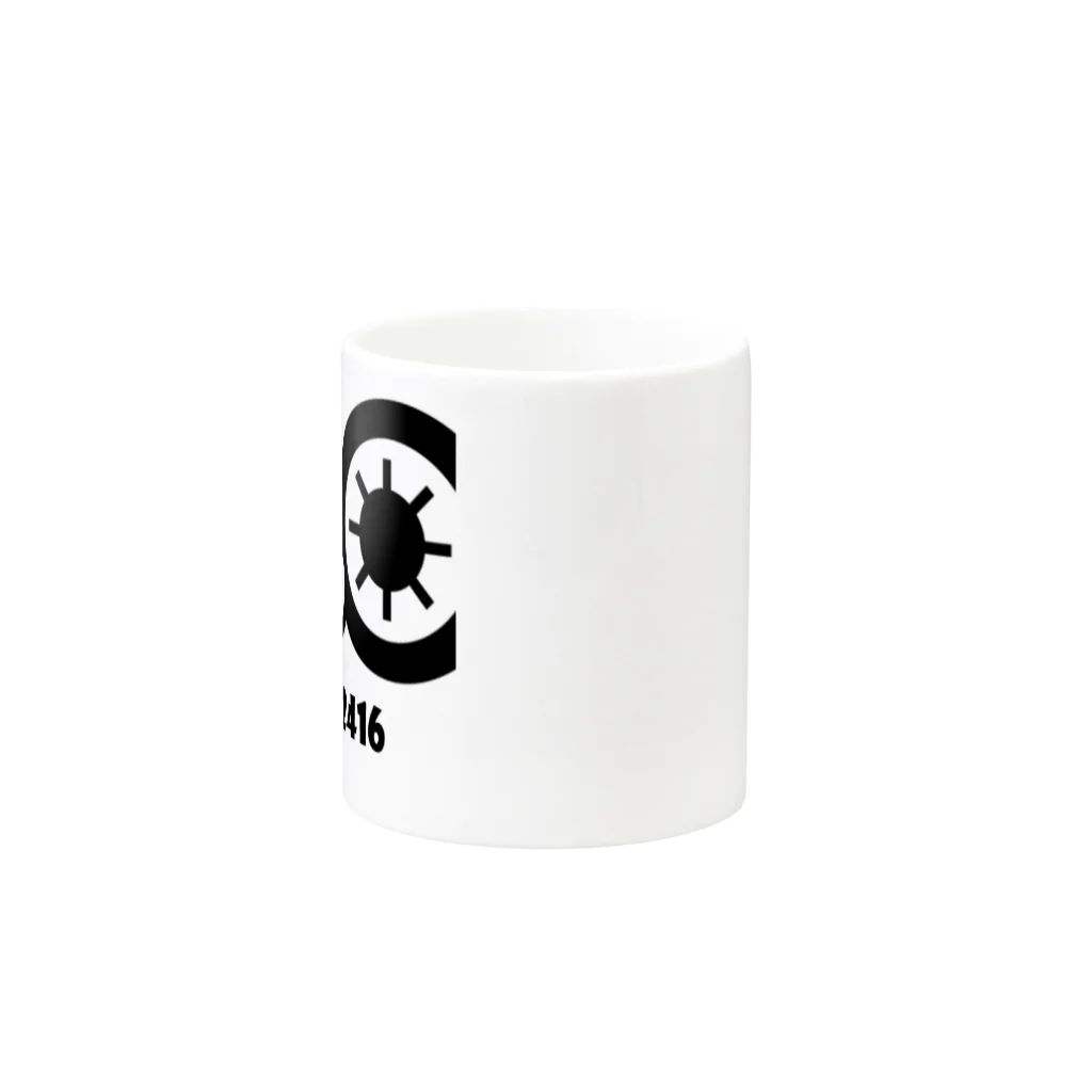 kidsroomにじいろのkidsroomにじいろ Mug :other side of the handle