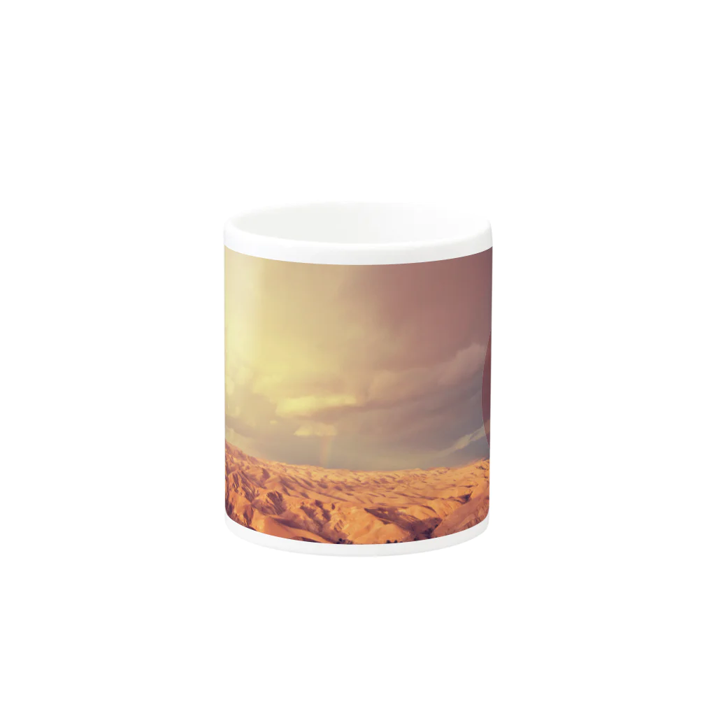 一羽のすずめのThy Kingdom Come Mug :other side of the handle