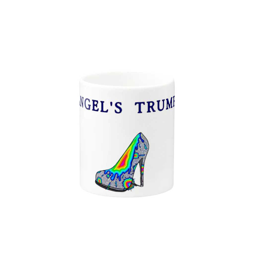 mujigae artのangirls trumpe Mug :other side of the handle