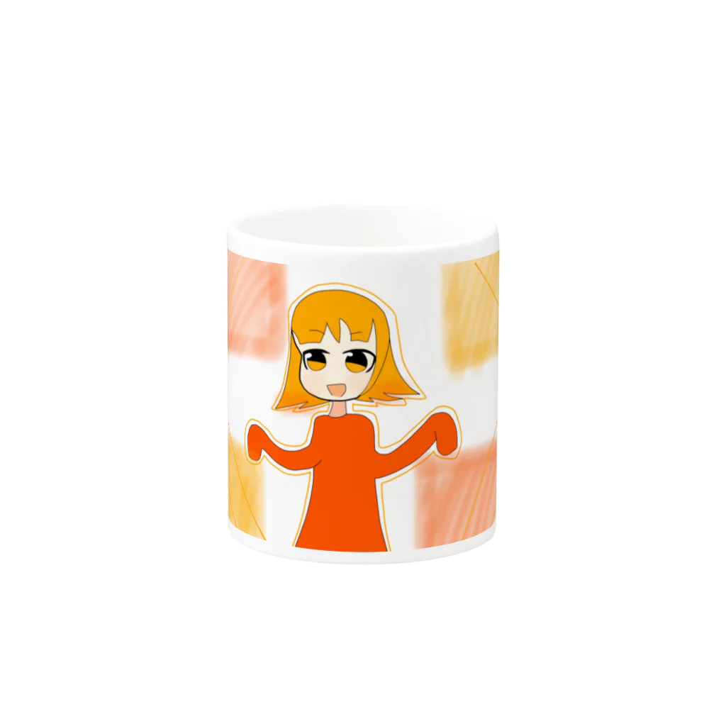 フルガル【公式】のフルガル公式マグカップみかん🍊Ver Mug :other side of the handle