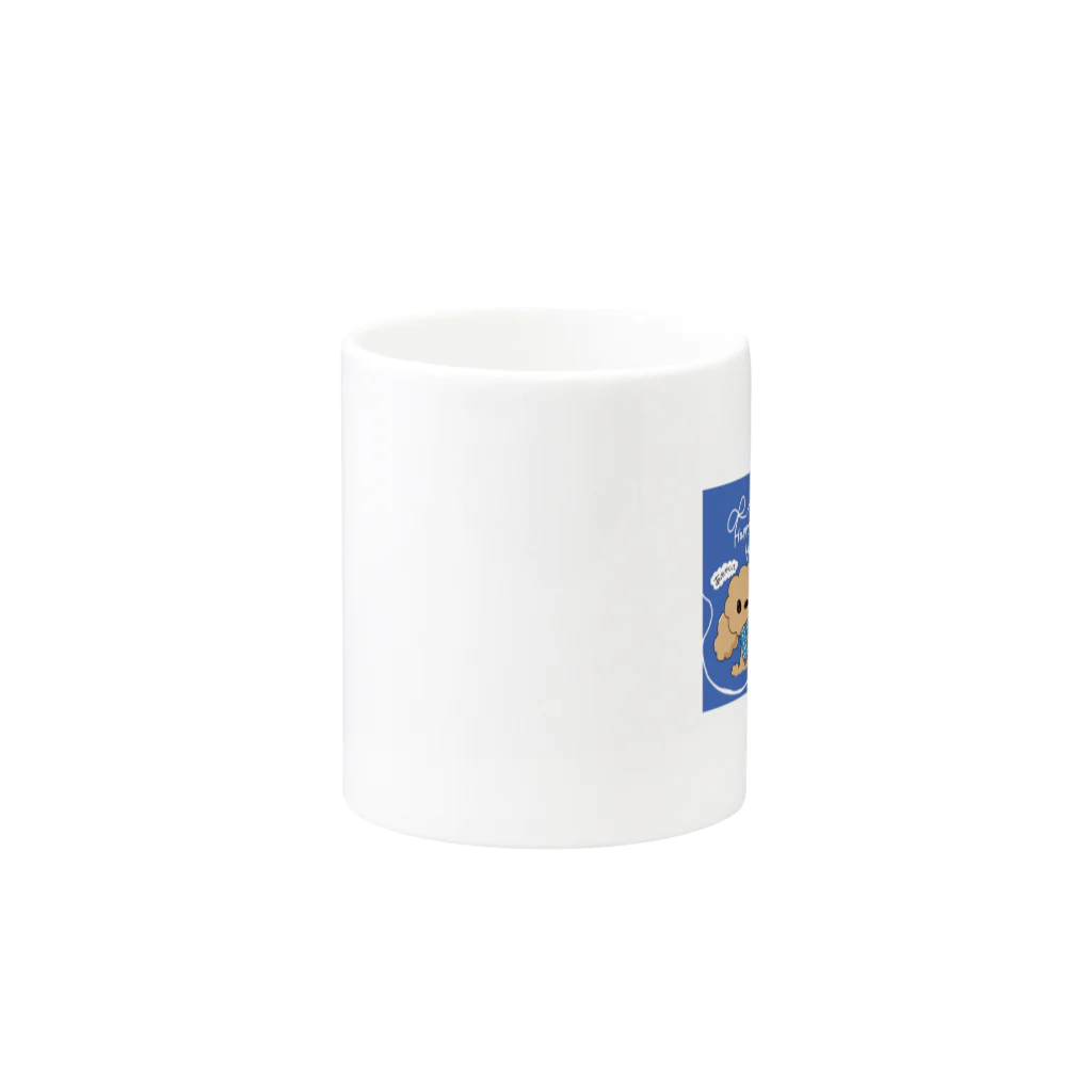 しっぽのあるコーギーショップのHappy Holidays Mug :other side of the handle