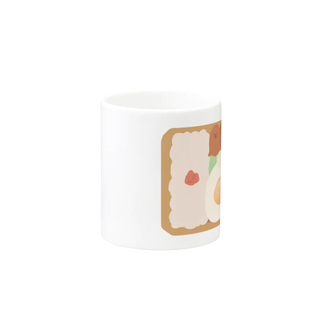 あずきのお弁当箱 Mug :other side of the handle