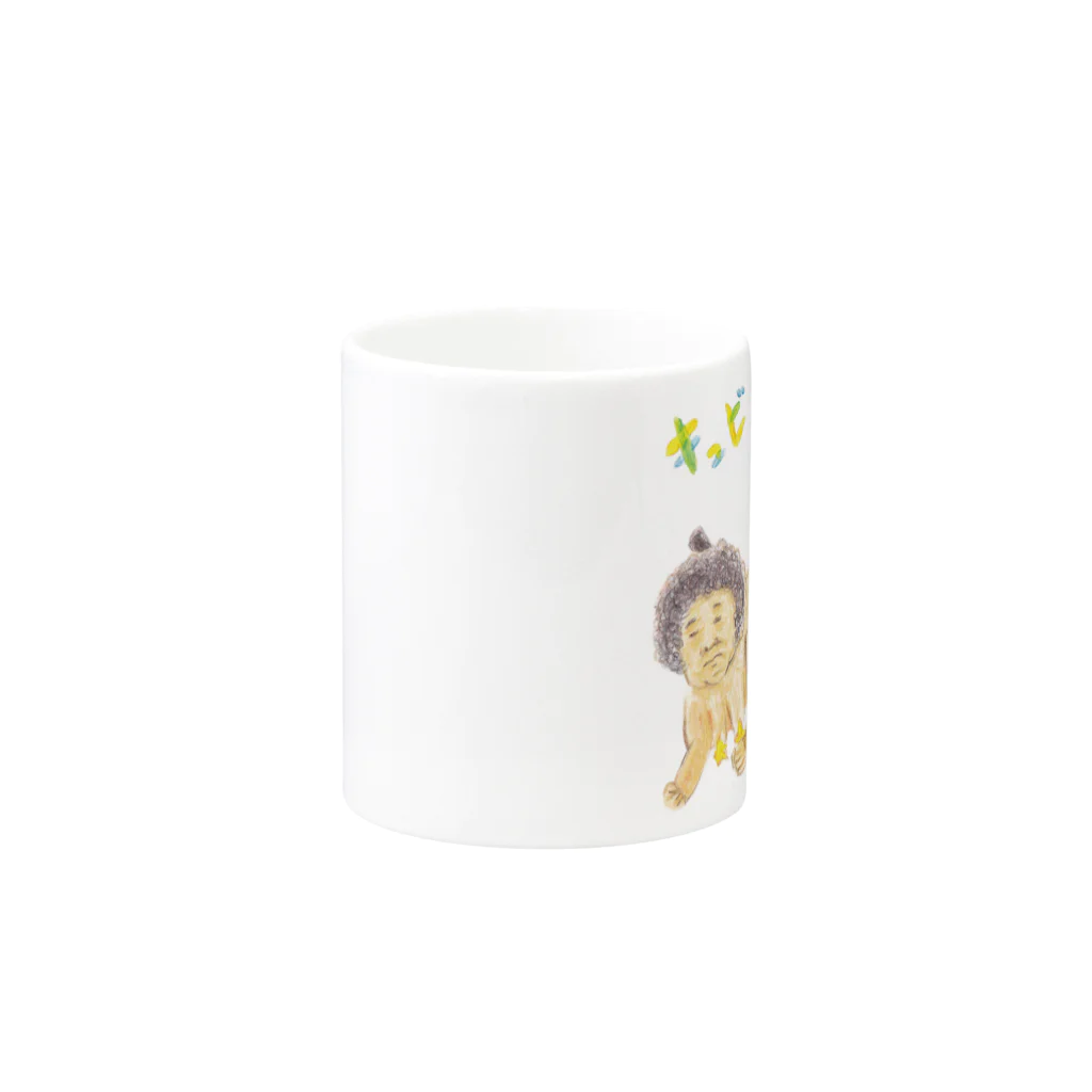 ゆりだいんのキュビズム力士 Mug :other side of the handle