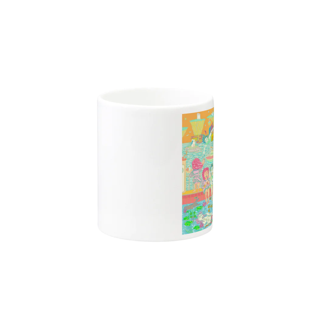 Mirai Gotoの　sunset Mug :other side of the handle