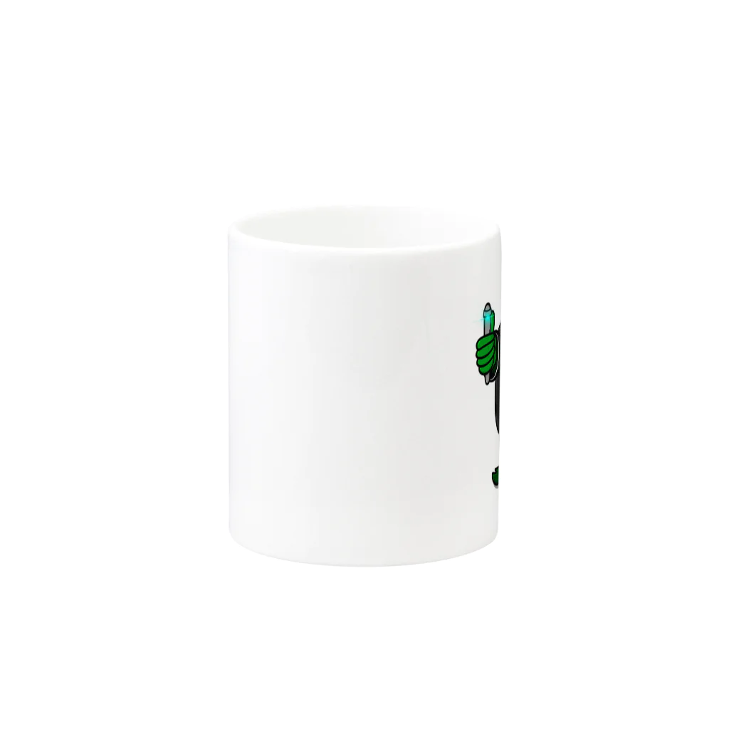 NEIGEEKのMariMonster “Neuralyze” Mug :other side of the handle