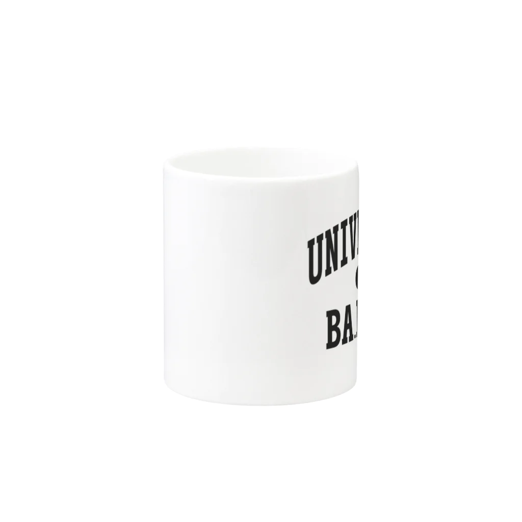 グラフィンのバカダ大学 BAKADA UNIVERSITY Mug :other side of the handle