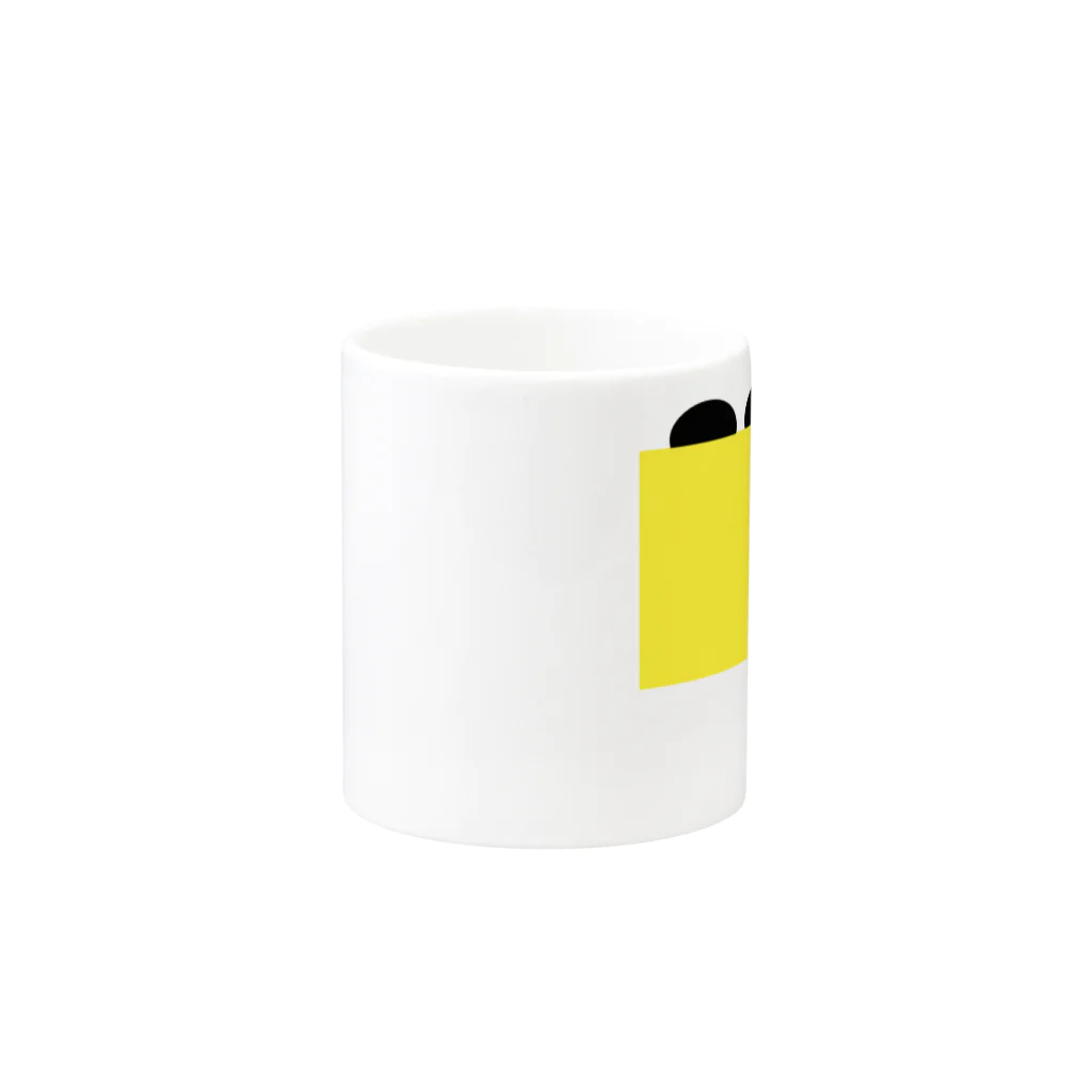 inko andの黄上の黒 Mug :other side of the handle