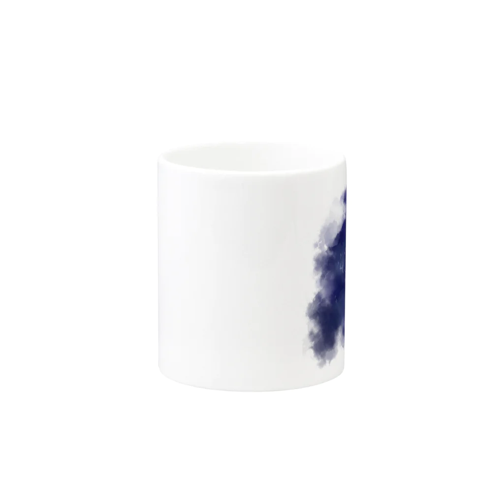 D Bridge MCの夜に降下するブリッジ Mug :other side of the handle