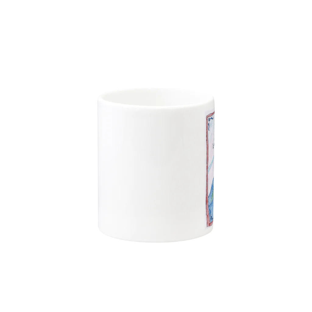 manaのWAVE Mug :other side of the handle