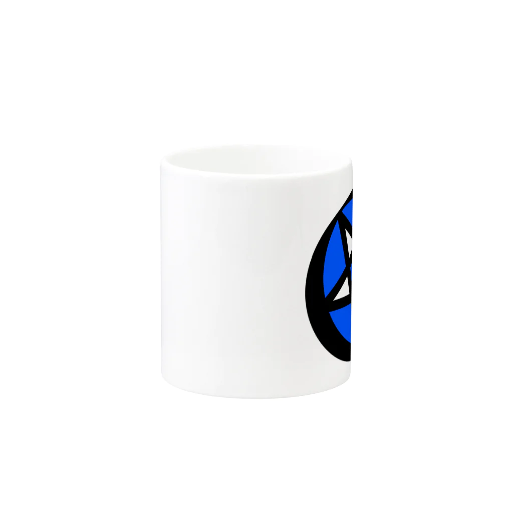 SatanicnのDevil star Mug :other side of the handle