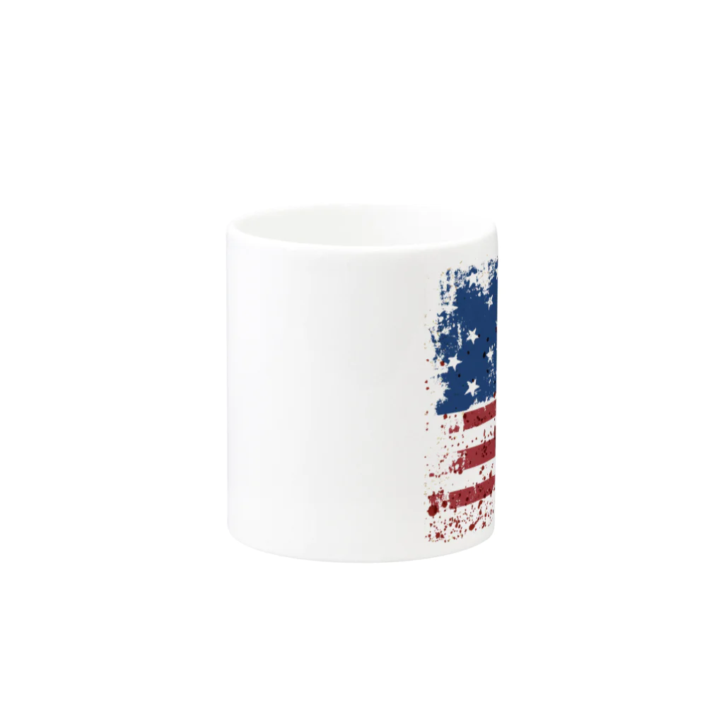 GRAPHICAのStars and Stripes Mug :other side of the handle