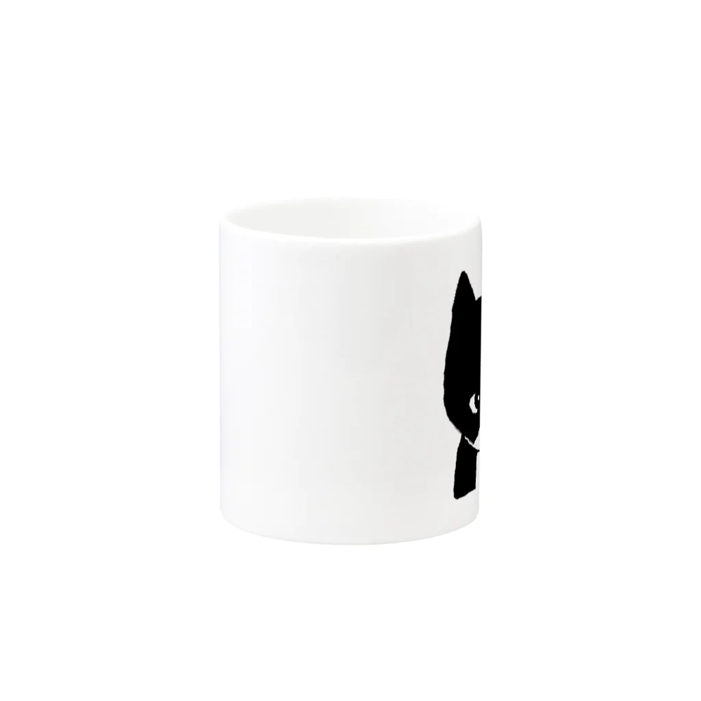 ウラガンのよこめねこ Mug :other side of the handle