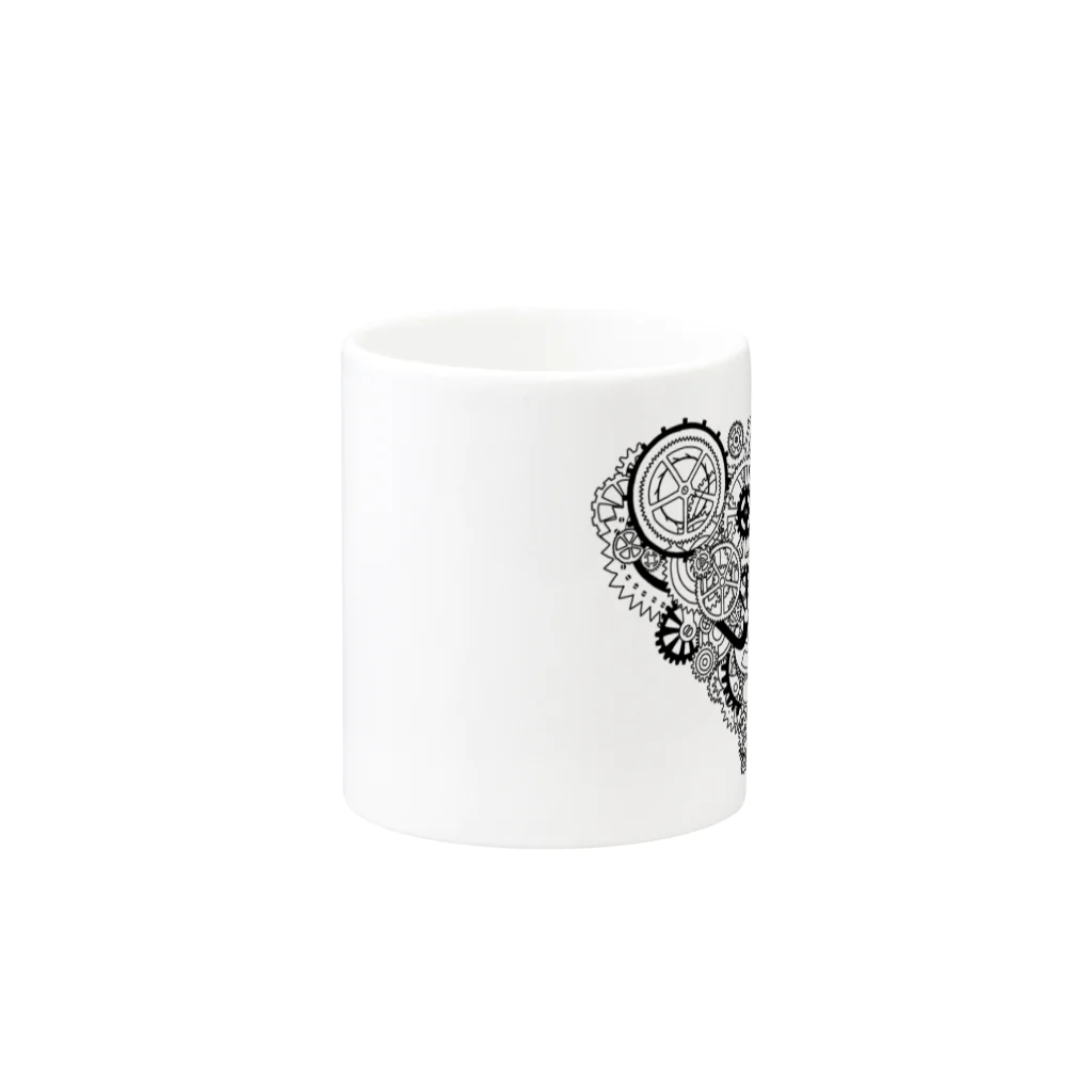 L'amour de Réon (ラムール ド レオン)のスチームパンク・ハート Mug :other side of the handle