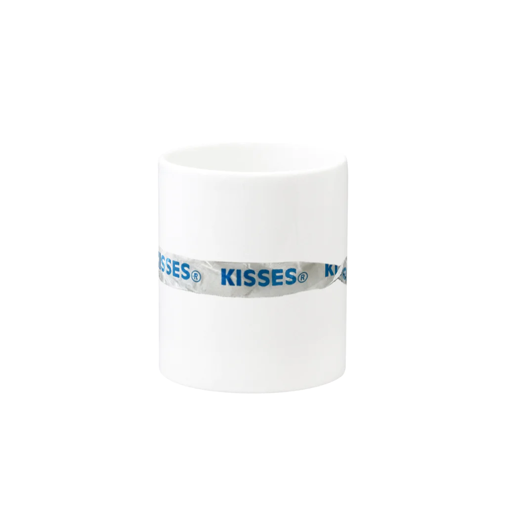 海老のKisses マグカップの取っ手の反対面