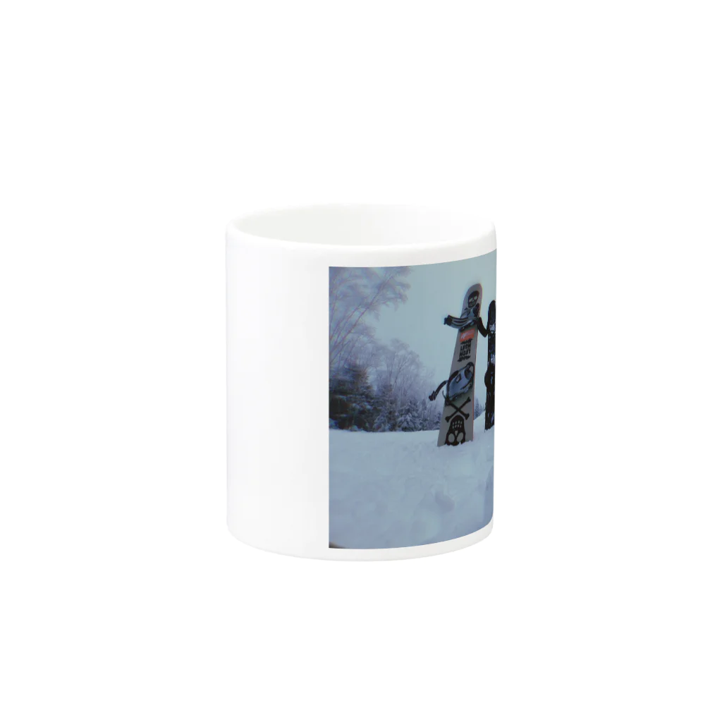 jura_iijimaのsnowboard!! Mug :other side of the handle