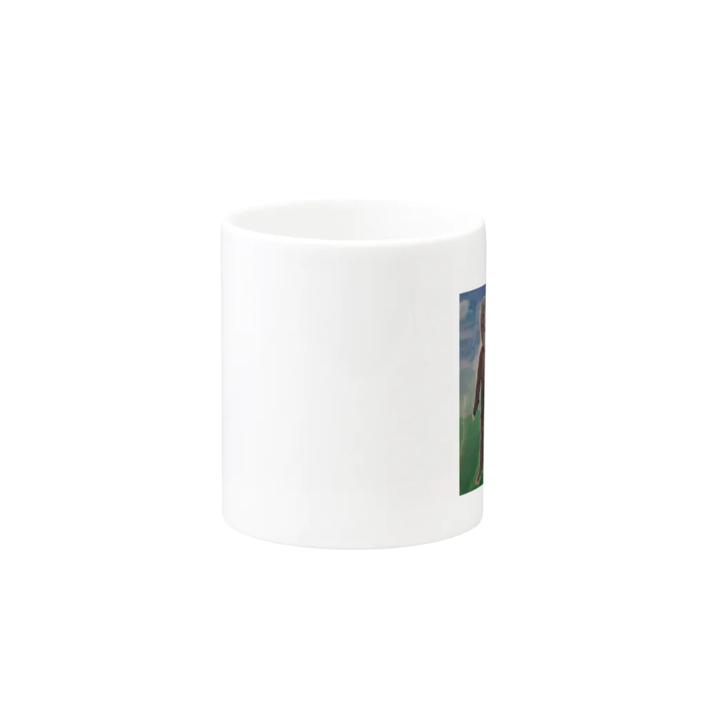 華秦商店のdgtマグカップ Mug :other side of the handle