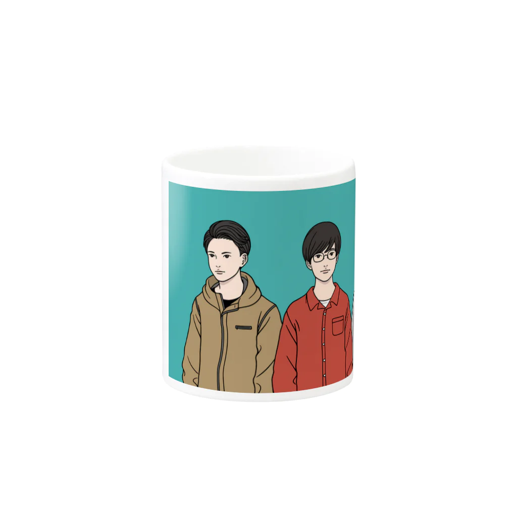 三種の神器の三種の神器TV公式イラストグッズ Mug :other side of the handle