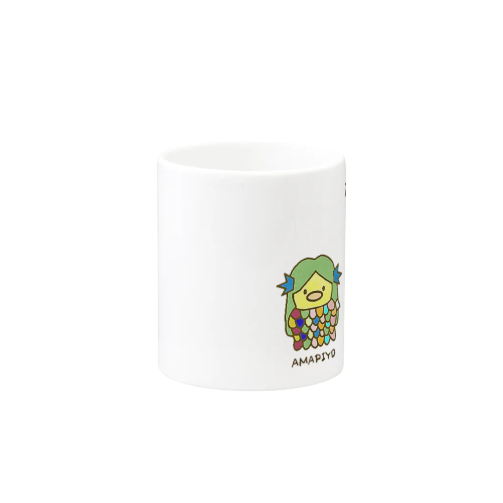 Rinockfarm(リノックファーム)のアマピヨさん Mug :other side of the handle