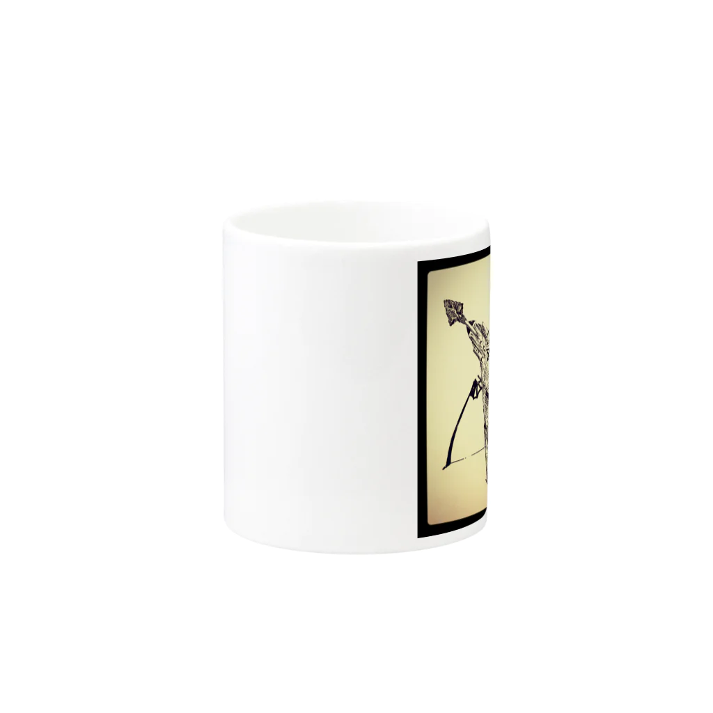 kyo5itsuki96hebiのSagittarius Mug :other side of the handle