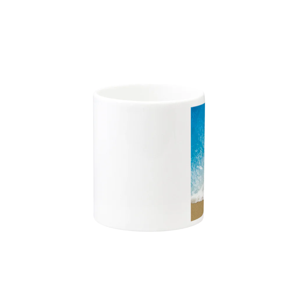 どんぶらこの海 Mug :other side of the handle