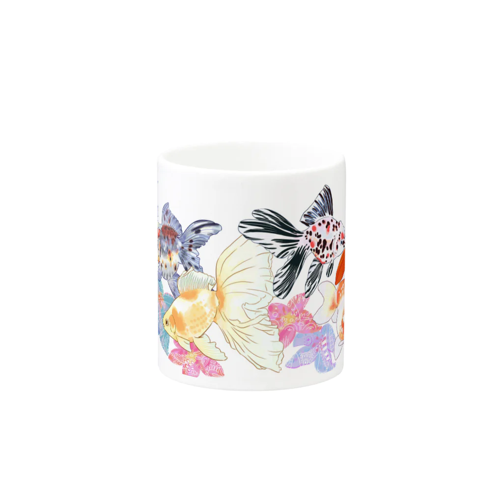 あやるの桜東錦たち Mug :other side of the handle