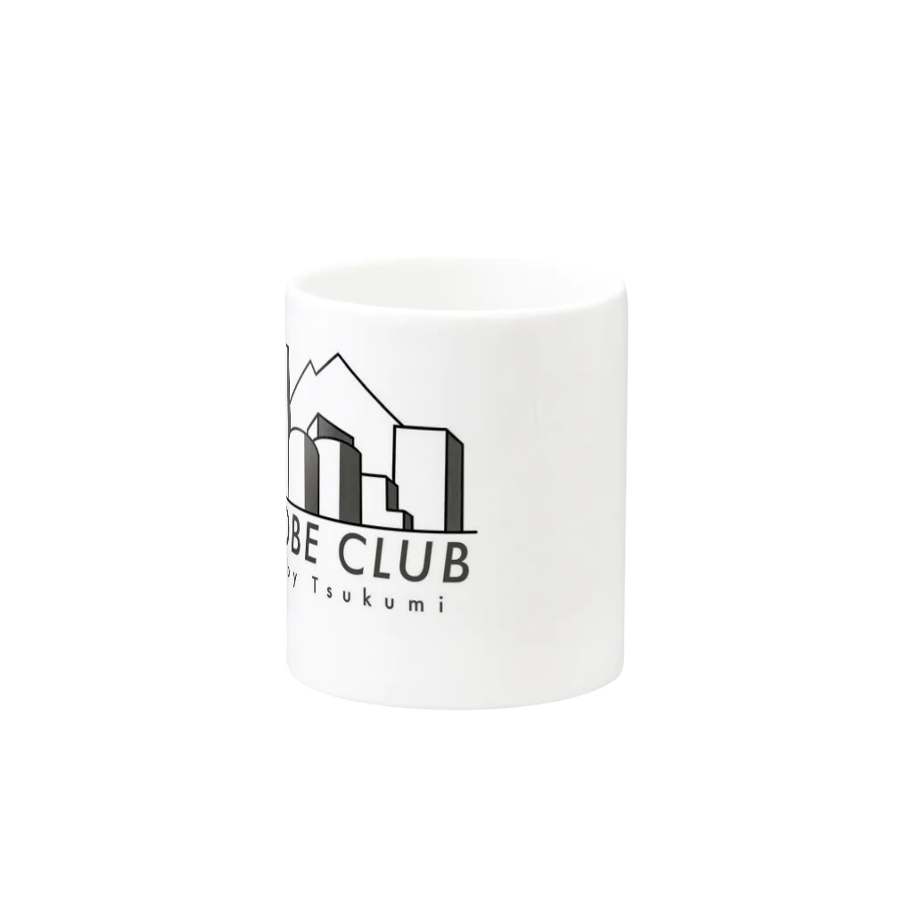 ILINOBE  CLUB 洋裁店のILINOBE  CLUB ロゴ1 Mug :other side of the handle