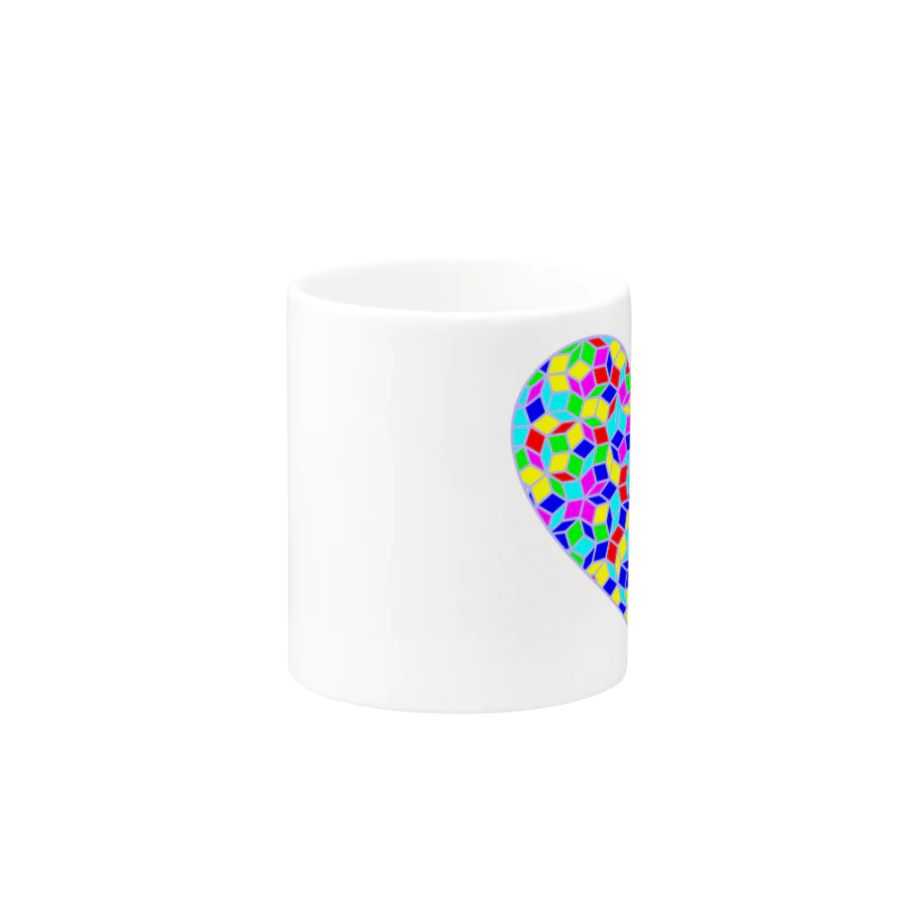 Miyanomae Manufacturingのpenrose tiling ♡ Mug :other side of the handle