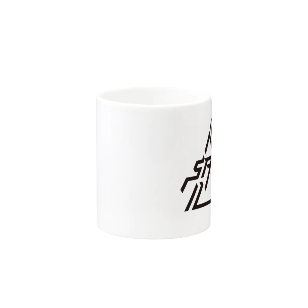 SAUL ロゴグッズ売り場のSAUL kuro Mug :other side of the handle