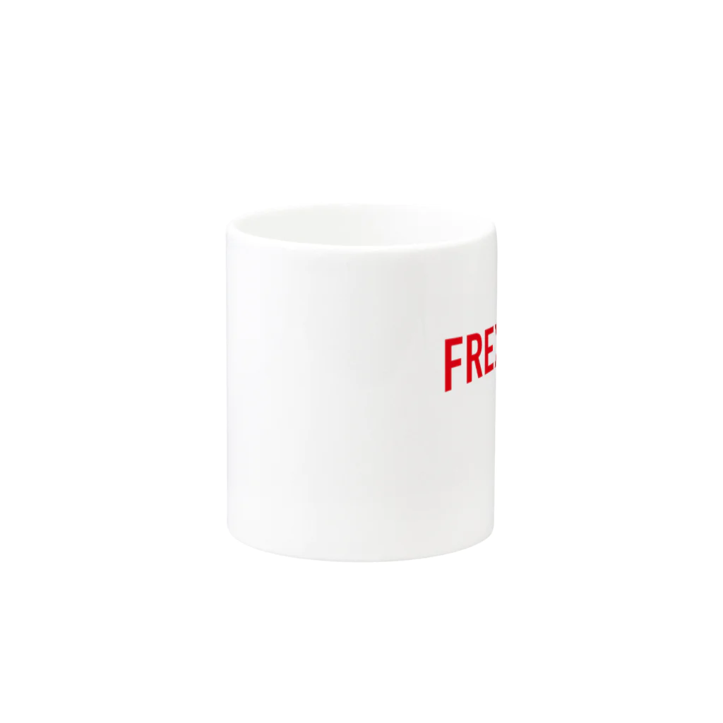 グラフィンのFREXTIME フレックスタイム Mug :other side of the handle