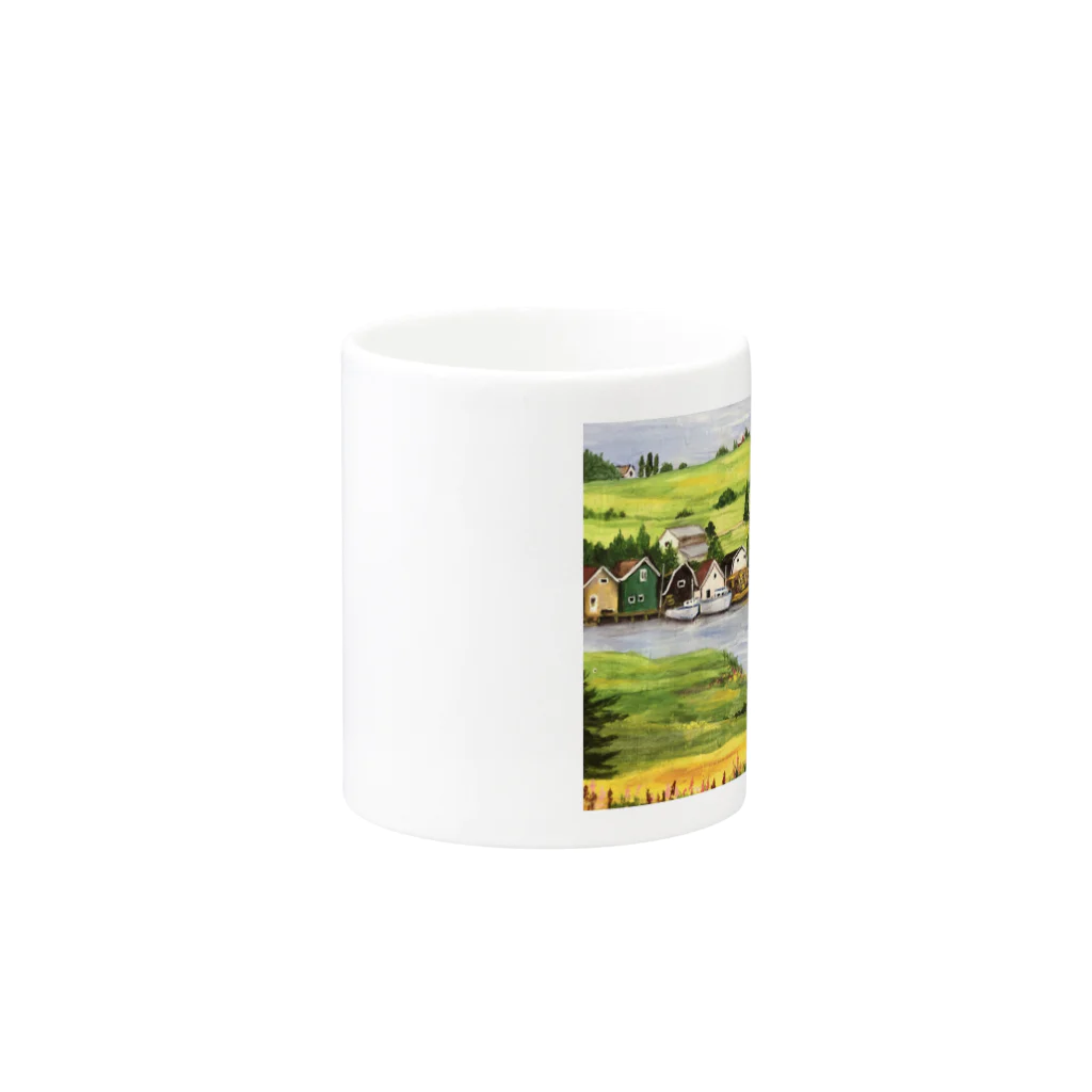 299WORKSのプリンスエドワード島の旅・3 Mug :other side of the handle