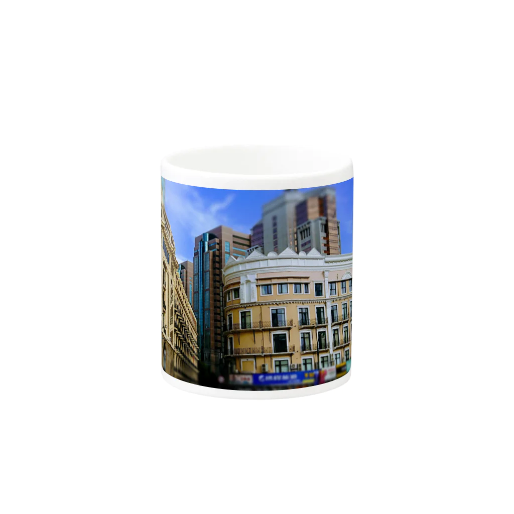 月華の上海旧租界地的風景〜Paysage de l'ancienne zone de concession sur la route de Shanghai〜 Mug :other side of the handle