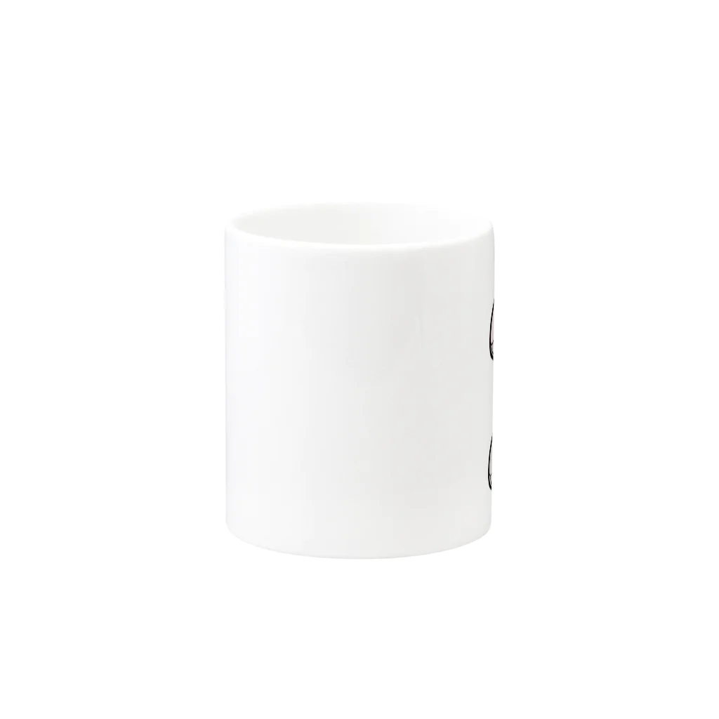 みぅ福島のモルモット♥️イラストグッズ Mug :other side of the handle
