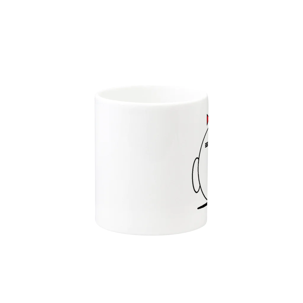 LifeLikeDiceのヨダレ小鳥 Mug :other side of the handle