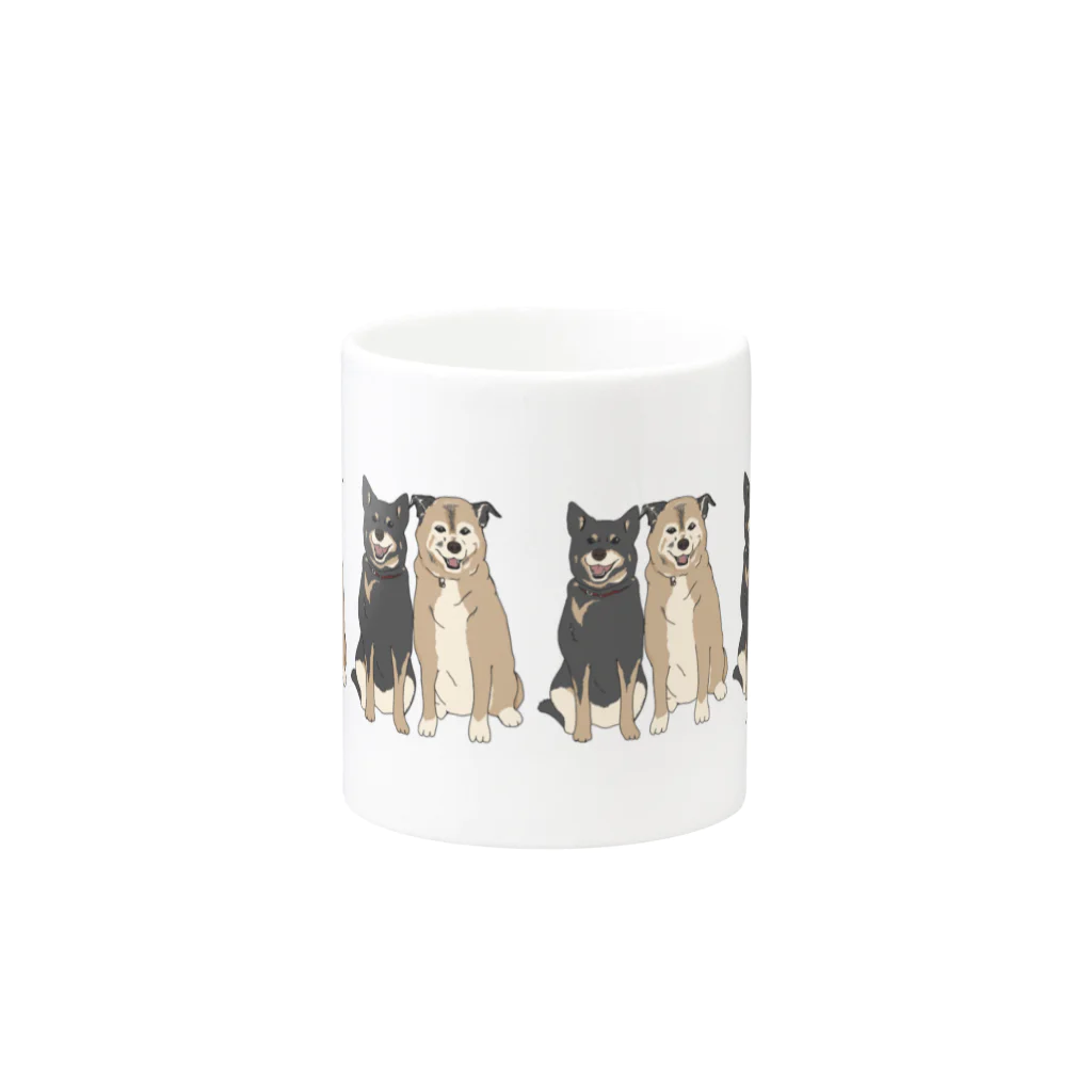 eのHime & Maru Mug :other side of the handle