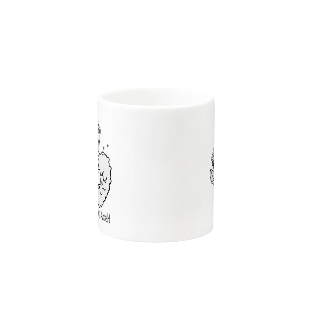 AceHのマグカップ　from AceH Mug :other side of the handle