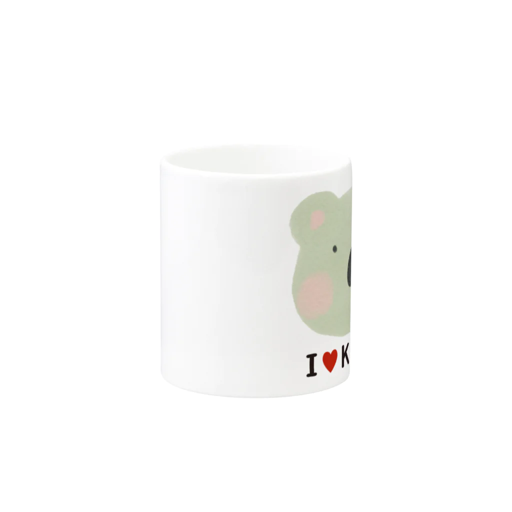 イラストレーター yasijunのＩはーとＫＯＡＬＡ Mug :other side of the handle