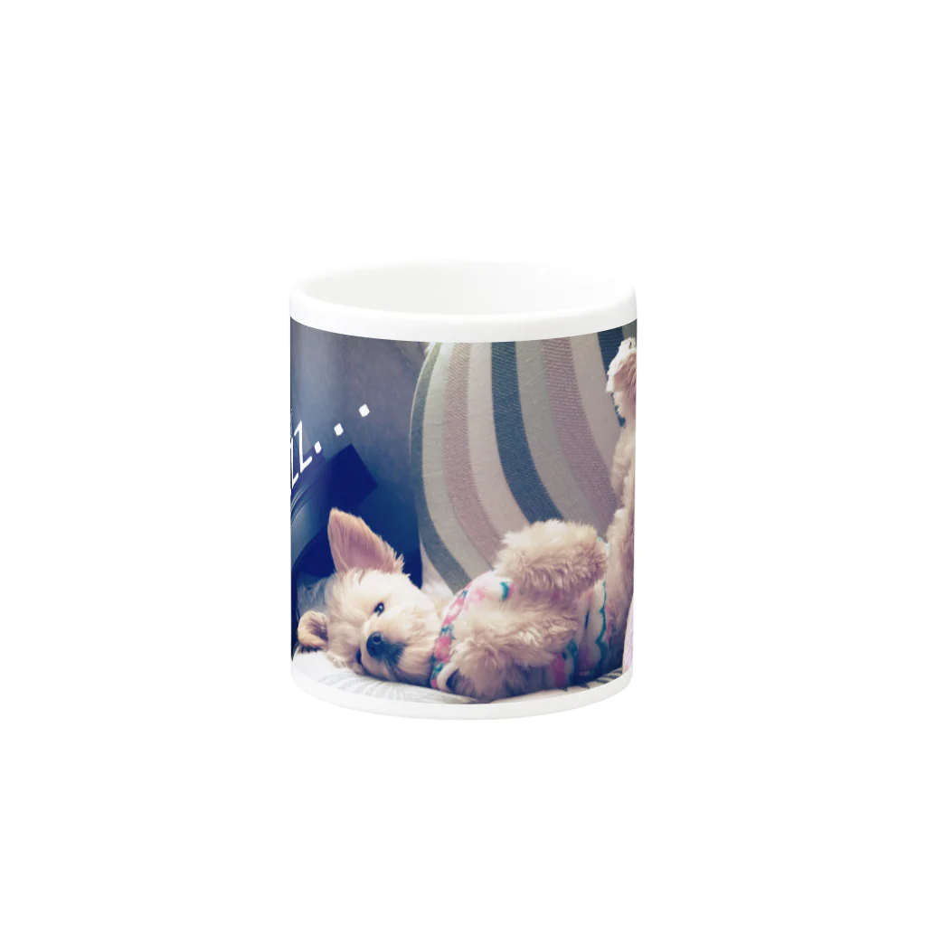 Chino&Cocoのpomapoo  coco Mug :other side of the handle