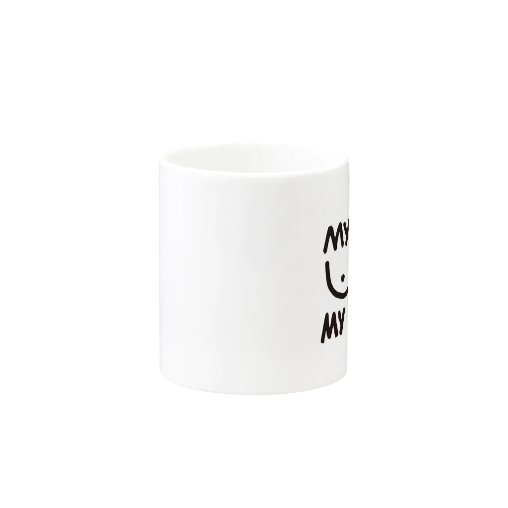 Femme.AのMy body My choice Mug :other side of the handle