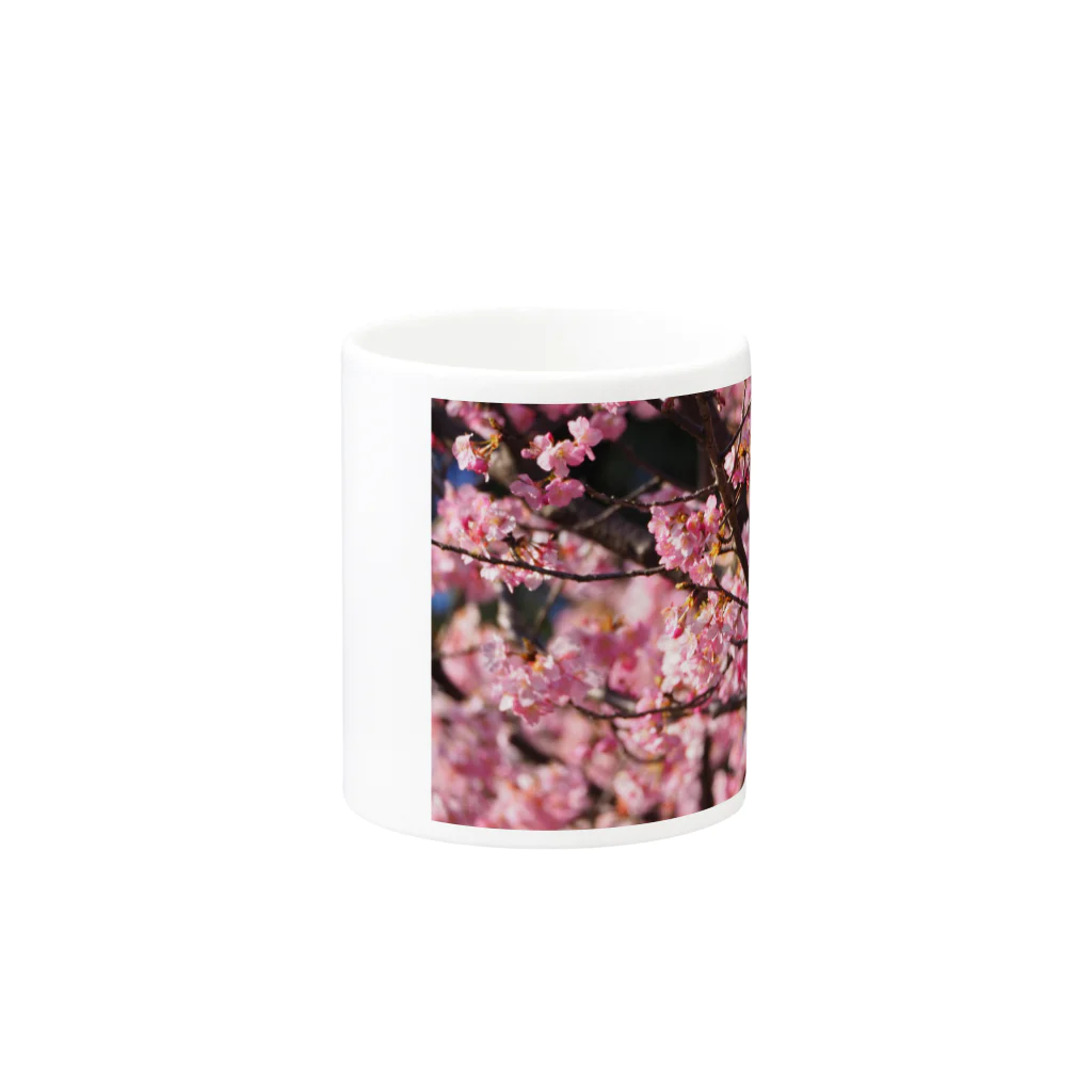 SHOPマニャガハの2021年の桜(№2) マグカップの取っ手の反対面