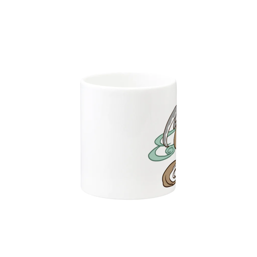 オカルトグッズ@ひみずなくの鎌鼬(妖) Mug :other side of the handle