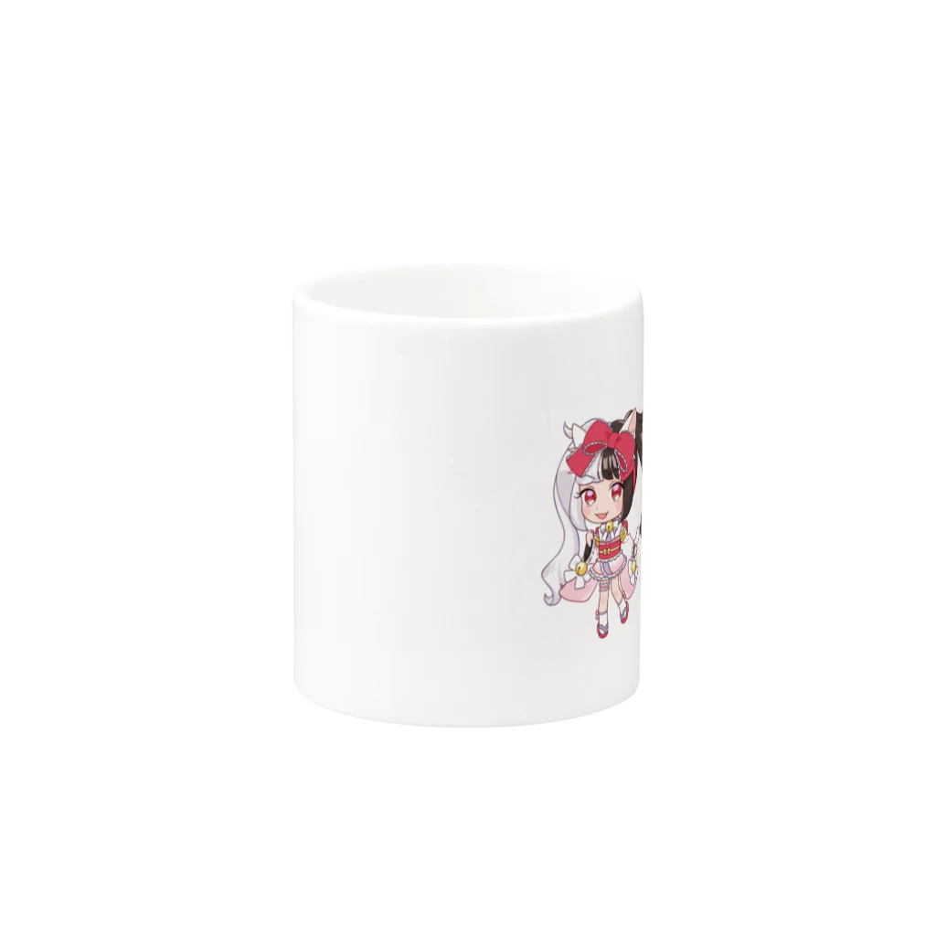 asuma_tetoのにゃんだふるっ！グッズ Mug :other side of the handle