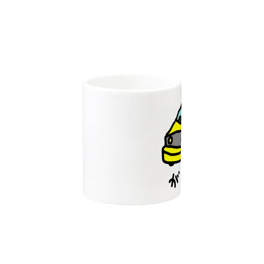 脂身通信Ｚのがいしゃ Mug :other side of the handle