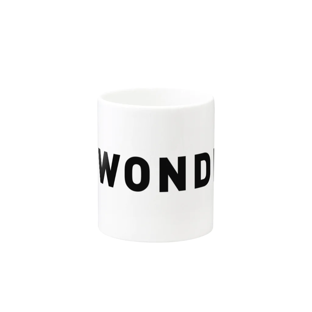 LIGHT AND WONDERのLIGHT and WONDER Mug :other side of the handle