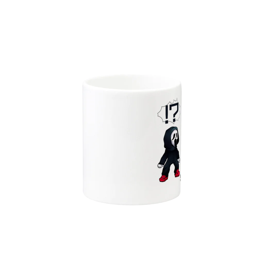 惣田ヶ屋のホラフキンカゲアソビ Mug :other side of the handle