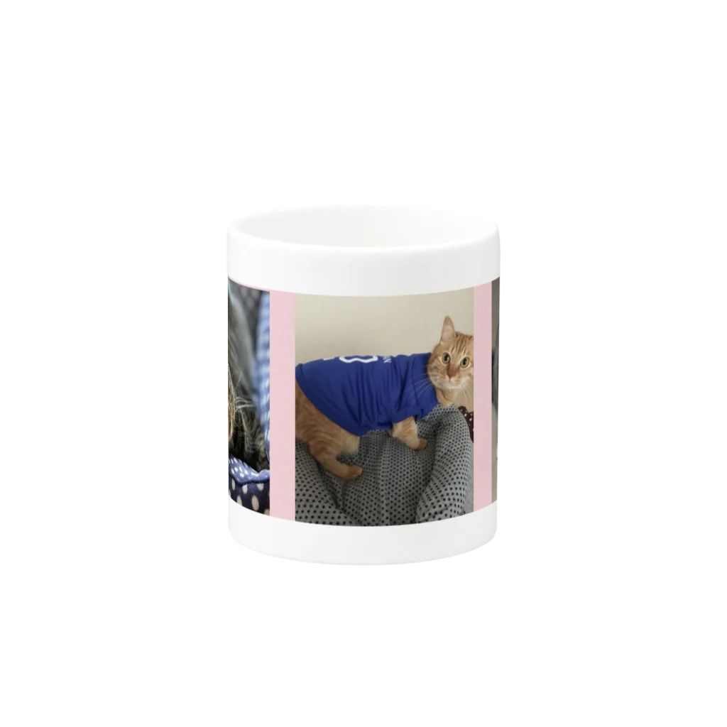 きなこ あずきショップの猫 Mug :other side of the handle