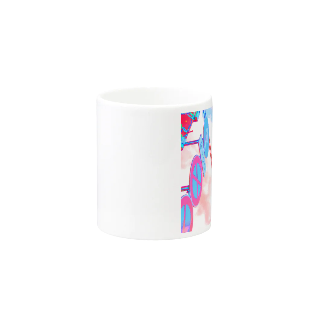 THEゆうき aka たしゅみぴの可及的速やかに「急がば回れ」 Mug :other side of the handle