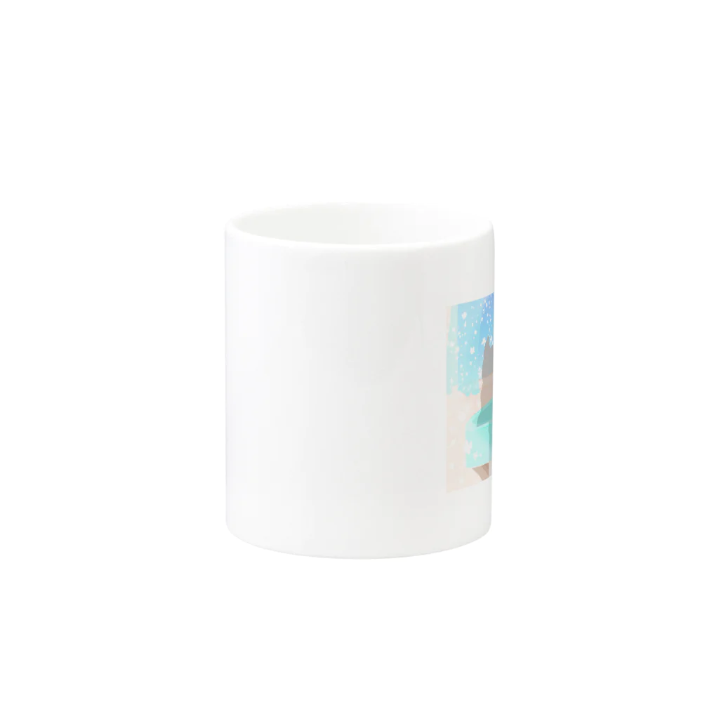 Teaやきのただそこにあるはずだった、五月 Mug :other side of the handle