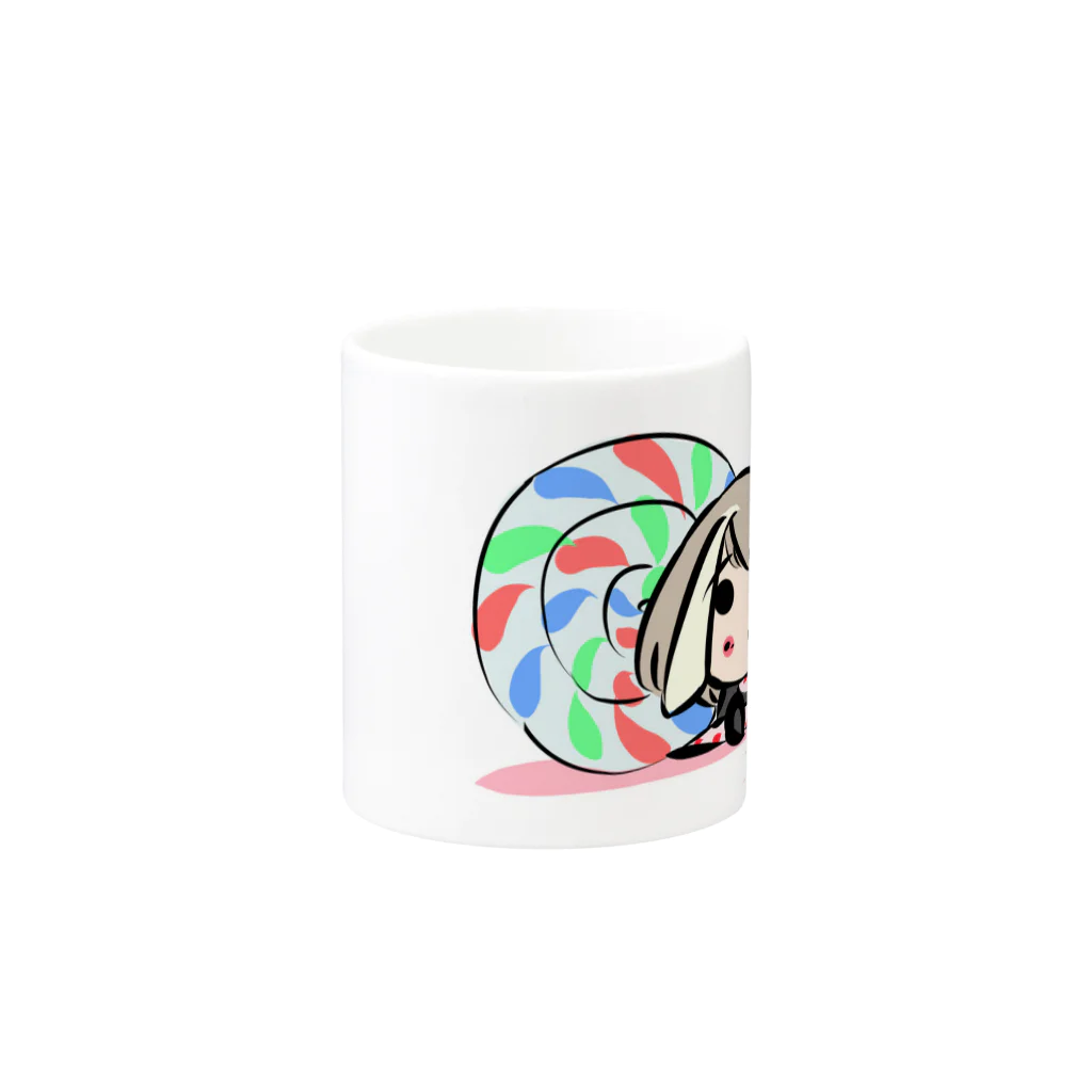 とーえん！のとーえん！【公式グッズ】へんしんまえ Mug :other side of the handle